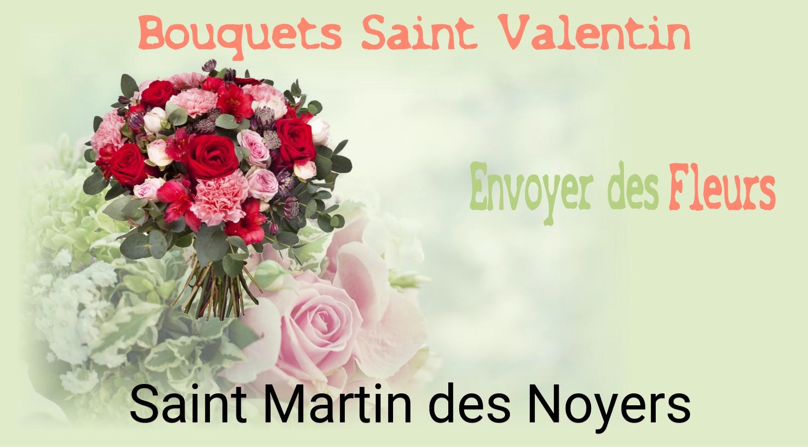 Roses de Saint-Valentin livrées à Saint-Martin-des-Noyers